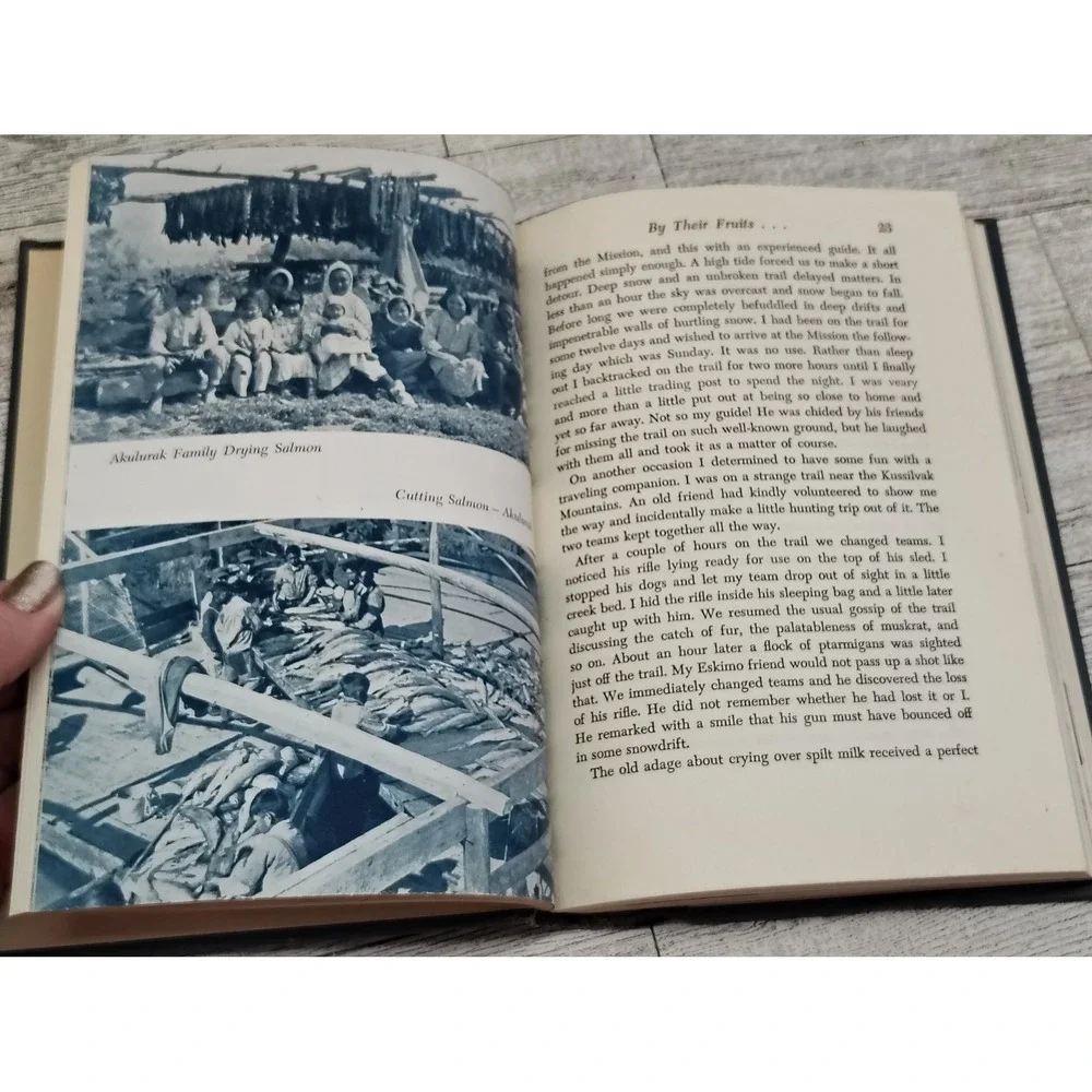 Eskimo Parish 1947 Paul‎ O'Connor HC Catholic Mission Memoir Alaska Igloo Church